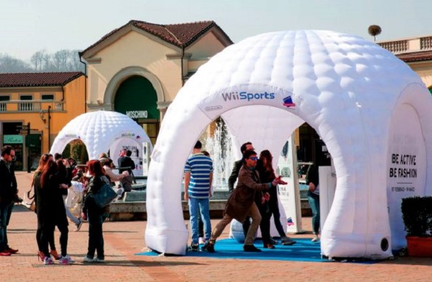 Normativa relativa all’installazione e all’utilizzo delle strutture gonfiabili pubblicitarie per eventi