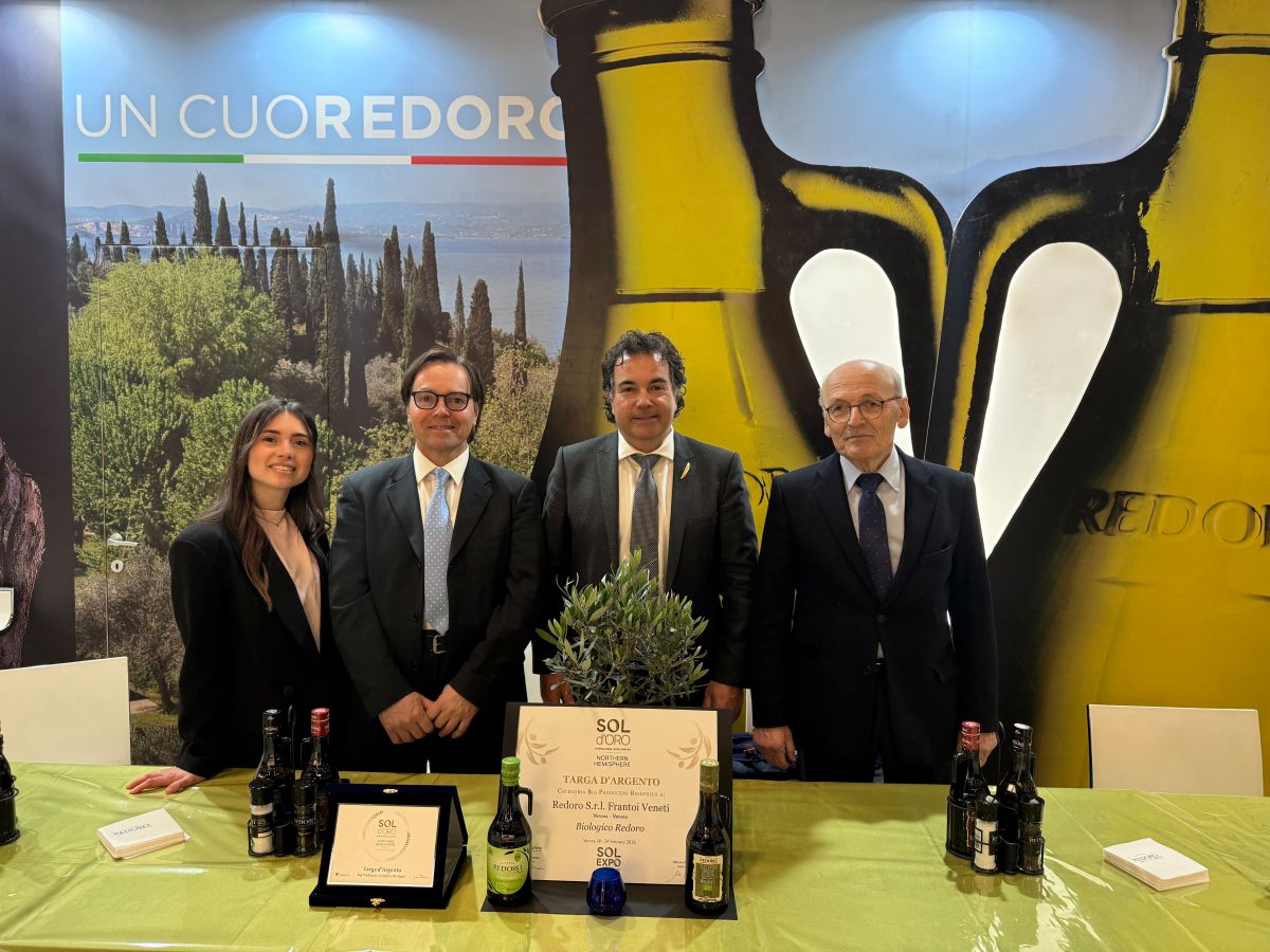 Redoro vince l’ambito premio Sol d’Oro 2026 con il suo olio biologico